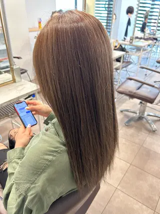 ロング カラー レイヤー/流行りヘア 🤲MIREI🤲のヘアスタイル