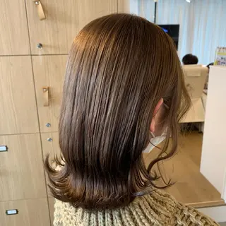 ミディアム 中島 直哉のヘアスタイル