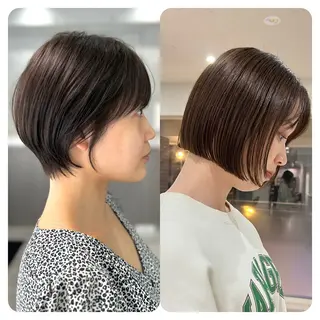 ショート nex the salon coall所属・🫧似合わせショート イシダ🫧のヘアスタイル
