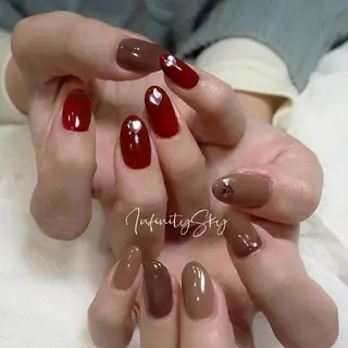 ネイル infinity skyのネイルデザイン