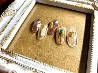 ネイル aime 中崎町のネイルデザイン