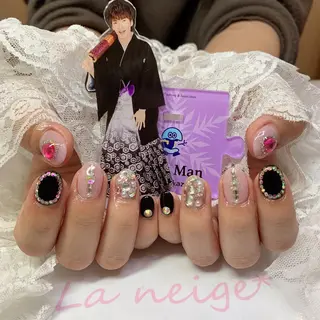 ネイル La neige* yuki 🥯🍑のネイルデザイン