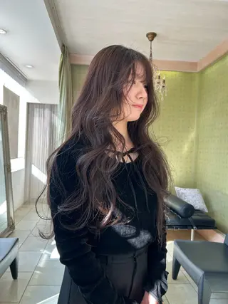 ロング カラー 似合わせパーマ/ メンズパーマ/しゅうのヘアスタイル