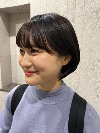 ショート ボブ指名No.1/ ボブパーマ/ユキのヘアスタイル