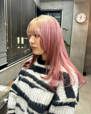 ロング スタイリスト ANNAのヘアスタイル