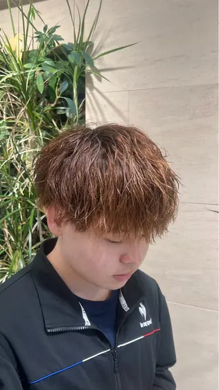 メンズ シールエクステ/メン ズパーマ/鎌倉/ユウのヘアスタイル