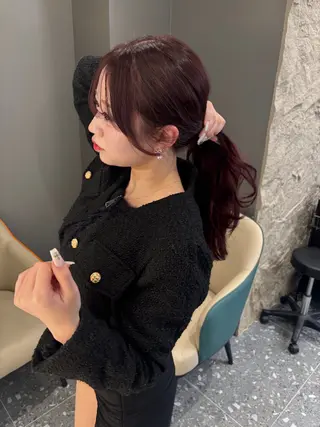 ロング ✨韓国ヘア/ 康代/レイヤー✨のヘアスタイル