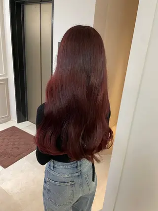 ロング カラー HARUKA韓国ヘア /Luana梅田のヘアスタイル