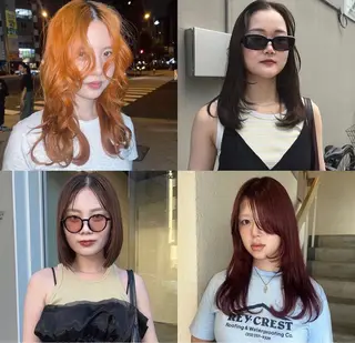 カラー sliver ・siki /YUIのヘアスタイル