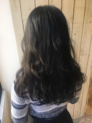 ロング カラー hair salon Ranun髪質改善のヘアスタイル