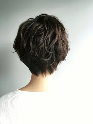 ショート カラー 💘透明感カラー💘 沖本 将宏のヘアスタイル