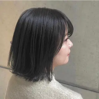 ミディアム カラー Jewel  Box   西梅田店所属・髪質改善サロン 梅田/ヨナミネのヘアスタイル