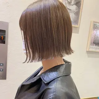 ショート 韓国ヘア/艶髪/ 透明感カラー/つぐみのヘアスタイル