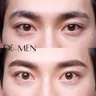 メンズ アイブロウ yurina ✧‧˚⌖. °のマツエク・マツパデザイン