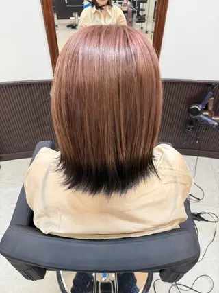 ミディアム カラー SHICUNEアサミ /ショート/メンズのヘアスタイル