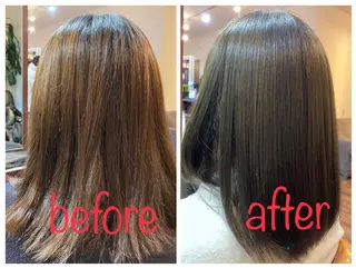 ミディアム カラー Doluce所属・岡宮 友紀子のヘアスタイル