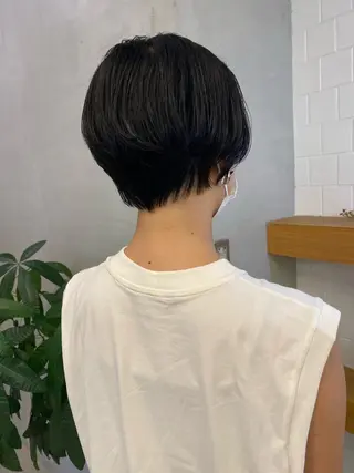 ショート カラー ヘアアレンジ 、 、のヘアスタイル