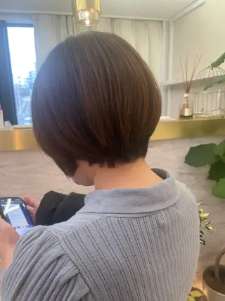 ショート ショート・ボブ 中村俊哉のヘアスタイル