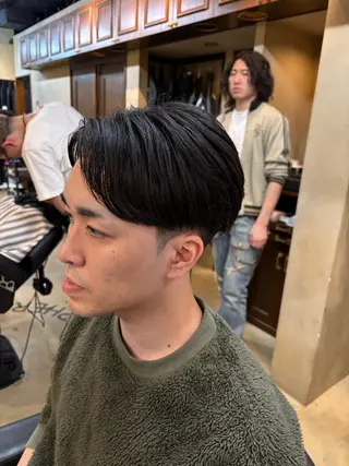 ショート ドルクス上野所属・橋上 一輝のヘアスタイル