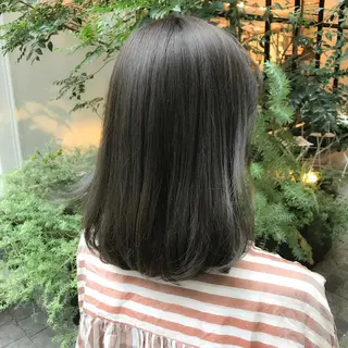 ミディアム LOMA🇰🇷 銀座クボタのヘアスタイル