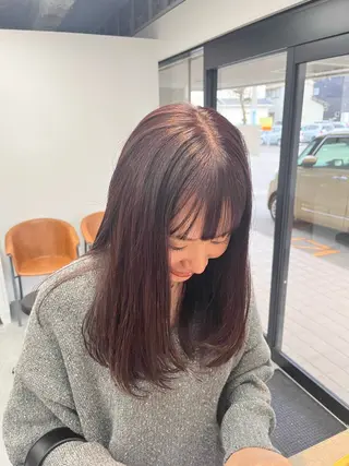 セミロング hair salon SILLO.のヘアスタイル