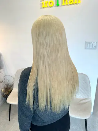 ロング カラー 加藤 佑二のヘアスタイル