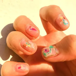 ネイル nailsalon　hue所属・小山 羽奈のネイルデザイン