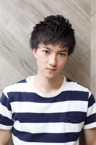 ショート パーマ メンズ Lolonois池田 代表 鍜治本颯太のヘアスタイル