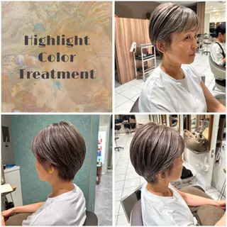 ショート カラー Ash西葛西 /momijiのヘアスタイル