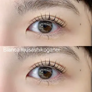 マツエク・マツパ Bianca 武蔵小金井　日暮のマツエク・マツパデザイン