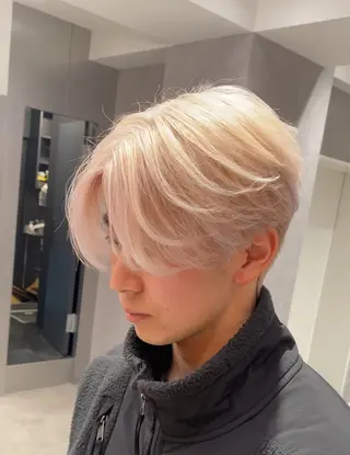 ショート 💎ブリーチ/パーマ /新宿/モリオのヘアスタイル