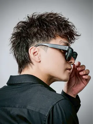 パーマ メンズ AI TOKYO men's 渋谷所属・清水 知輝のヘアスタイル