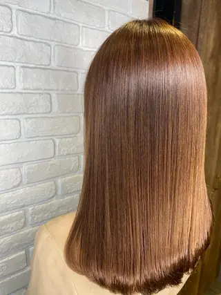 セミロング 🎀しゅな/韓国 レイヤー/透明感♡のヘアスタイル