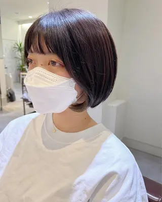ショート カラー 韓国ヘア×髪質改善 /yoshikaのヘアスタイル