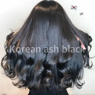 ロング カラー ヘアアレンジ knock【ノック】所属・烏丸韓国ヘア🇰🇷 ayaka🎀のヘアスタイル