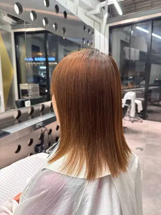 セミロング 北村 岳久翔のヘアスタイル