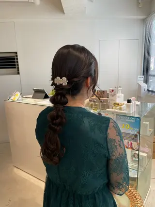 ロング ヘアアレンジ loely 💞miyuのヘアスタイル