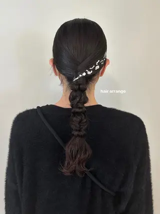 ロング ヘアアレンジ 暖色カラー/レイヤー 🌙 オノユリカのヘアスタイル