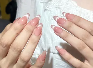 ネイル By moonネイル 🌷ワンホン/韓国風のネイルデザイン