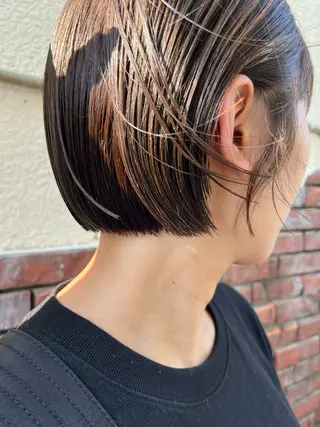 ショート メンズハイトーン/栄 /イトウタケルのヘアスタイル