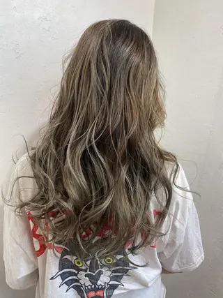 ロング カラー 【メンズ&髪質改善】 萬納陽介のヘアスタイル