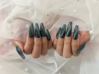 ネイル 【パラジェル・フィルイン】 T&BNAIL STUDIO所属・り オ　ロング無制限中のネイルデザイン