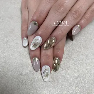 ネイル nail&eyelash Rine所属・Rine 放出 (リネ)のネイルデザイン