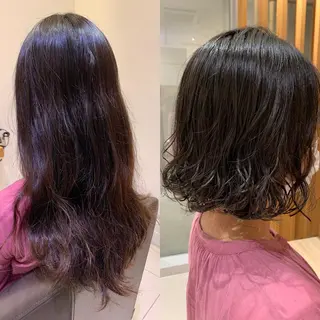 ショート パーマ 韓国風ヘア🐰 長谷川のヘアスタイル
