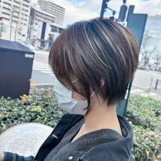 ショート カラー ヘアケアサロン MAIN[メイン]のヘアスタイル