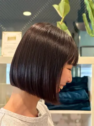 ショート riko表参道/ ボブ/アンニュイヘアのヘアスタイル
