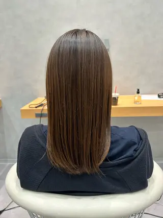 セミロング one cover hair salon 1st所属・森 沙織のヘアスタイル