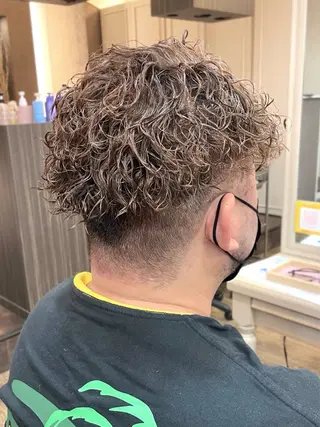 ショート パーマ メンズ メンズパーマ🌀/ 中村郁未のヘアスタイル