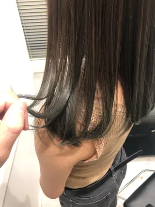 ミディアム GO TODAY SHAiRE SALON原宿Stella店所属・GO TODAY シェアサロンのヘアスタイル