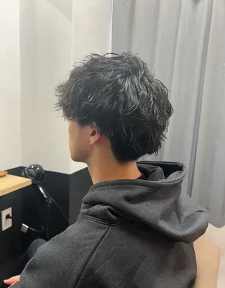 パーマ メンズ TELAHAIR 篠原翔哉のヘアスタイル